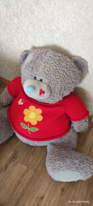 Мишка большой мягкая игрушка
