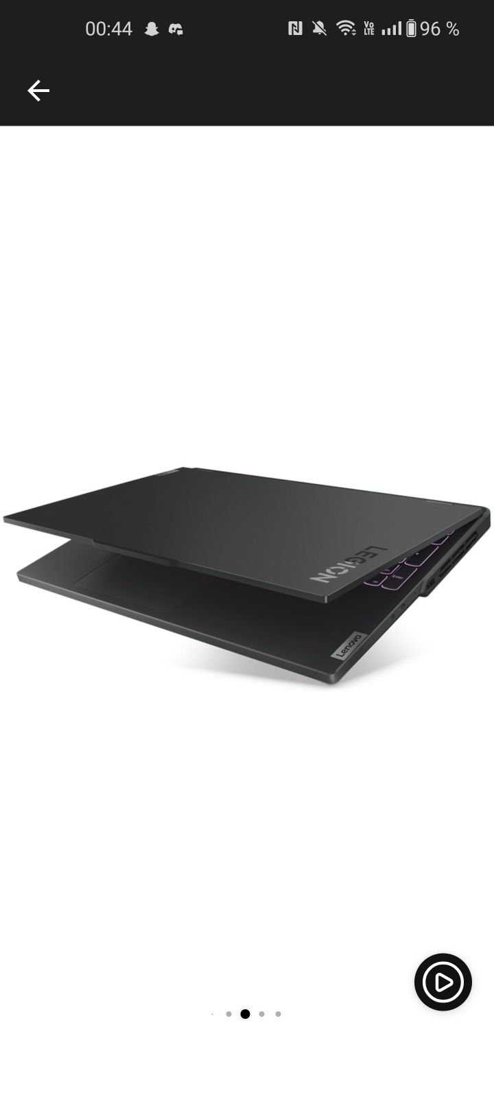 Laptop Gaming Lenovo Legion Pro 5 16IRX8 Intel® Core™ i5-1