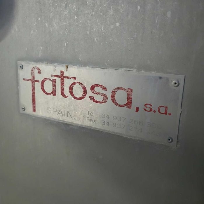 Индустриален кутер за месо Fatosa C-200VV - 200 литра, 95 kW, Испания