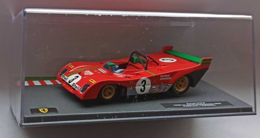 Macheta Ferrari 312P Castigator 1000km Spa 1972 - Bburago/Altaya 1/43