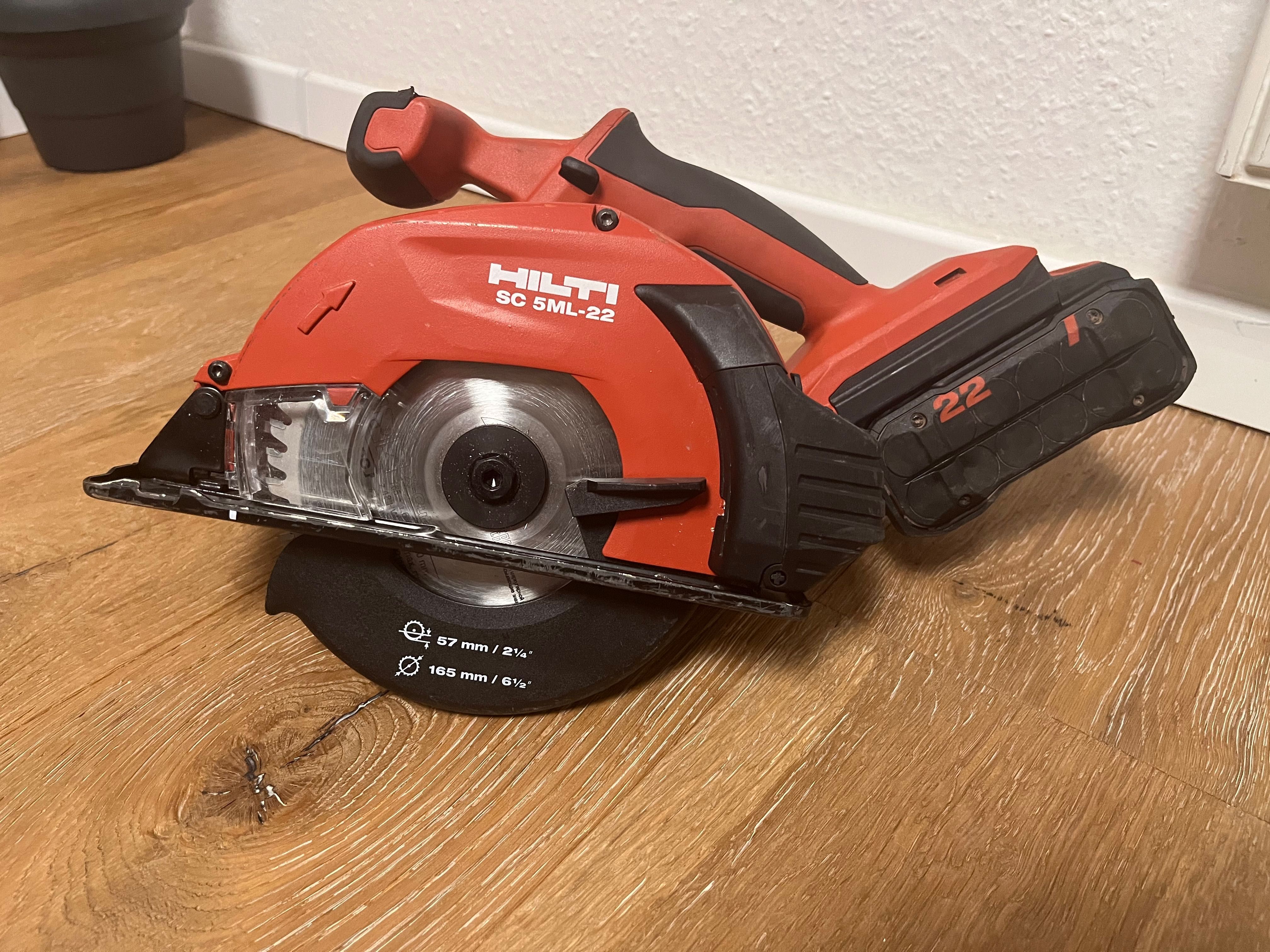 HILTI SC 5ML-22 ръчен циркуляр