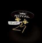 Bijuteria Royal cercei din aur 14k 1.45 gr