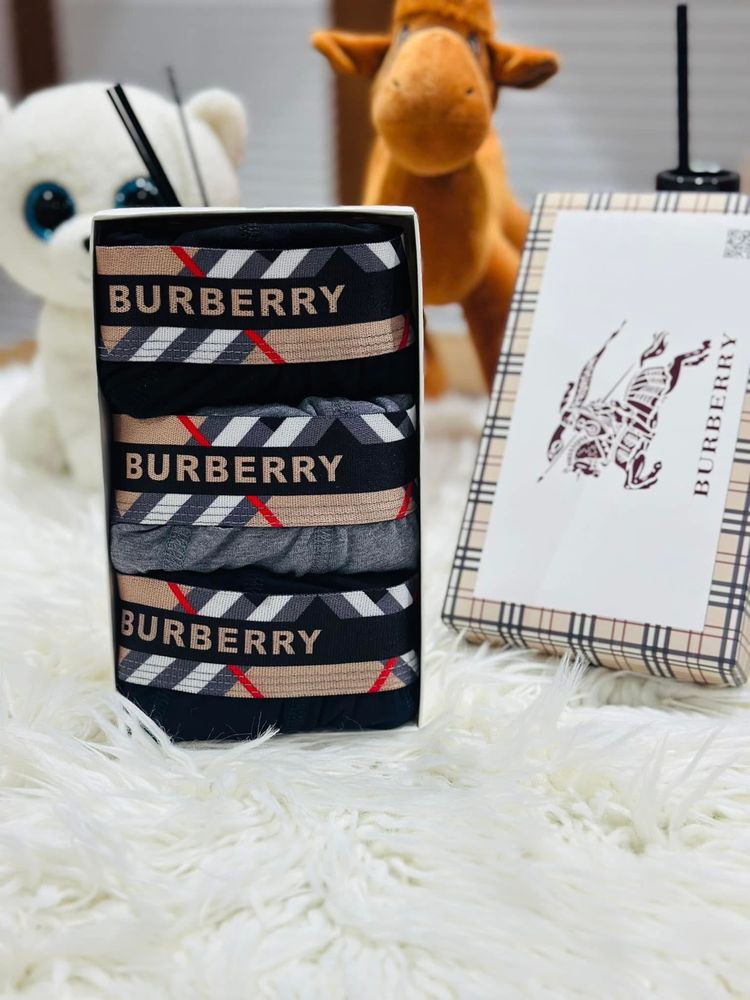 Boxeri burbarry 3 la set