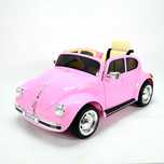 Акумулаторна кола Volkswagen Beetle в розов цвят