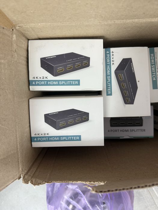 HDMI сплиттер, хаб, hub, 1x2, 1x3, 1x4, для дублирования изображения