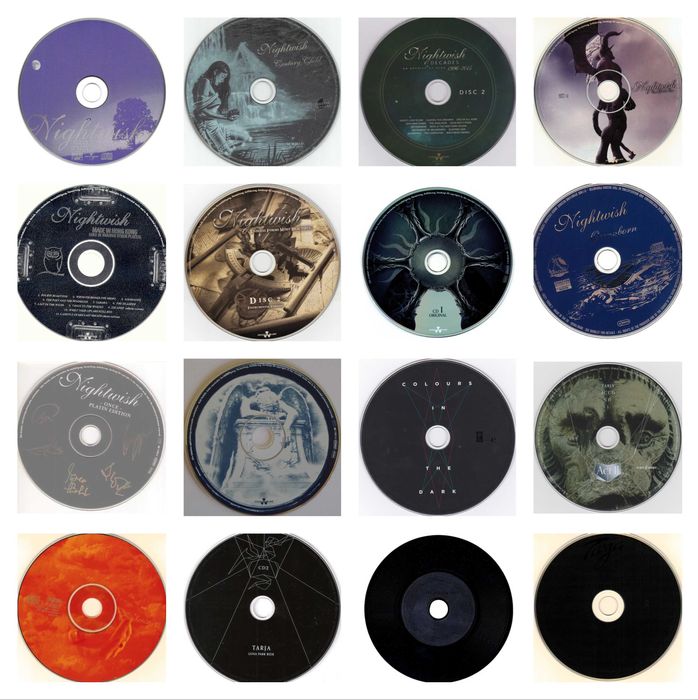 Nightwish - Tarja Turunen - Colectie CD DVD LP Vinil