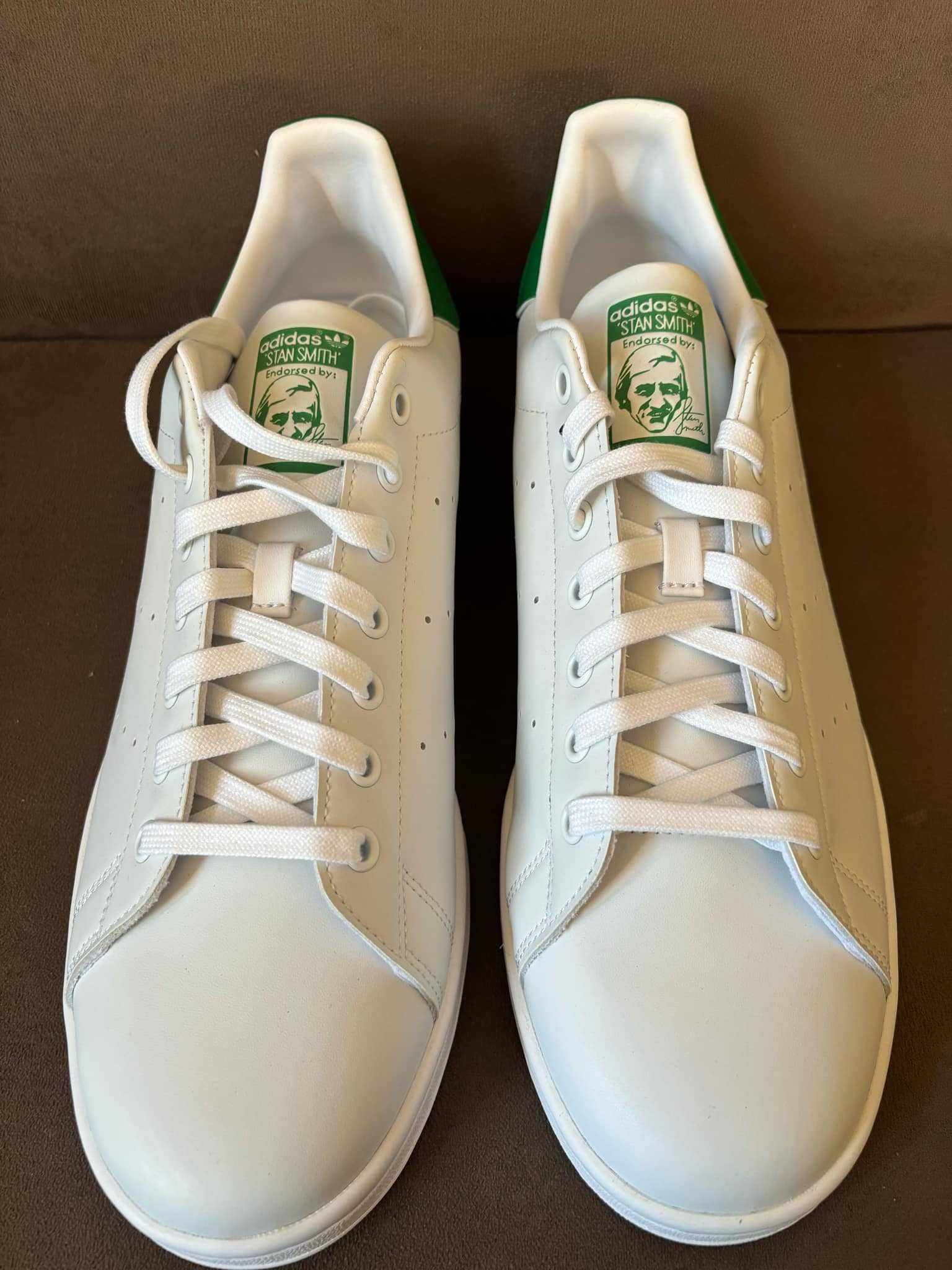Нови кецове ADIDAS Stan Smith 48 2/3, 31,5 см.