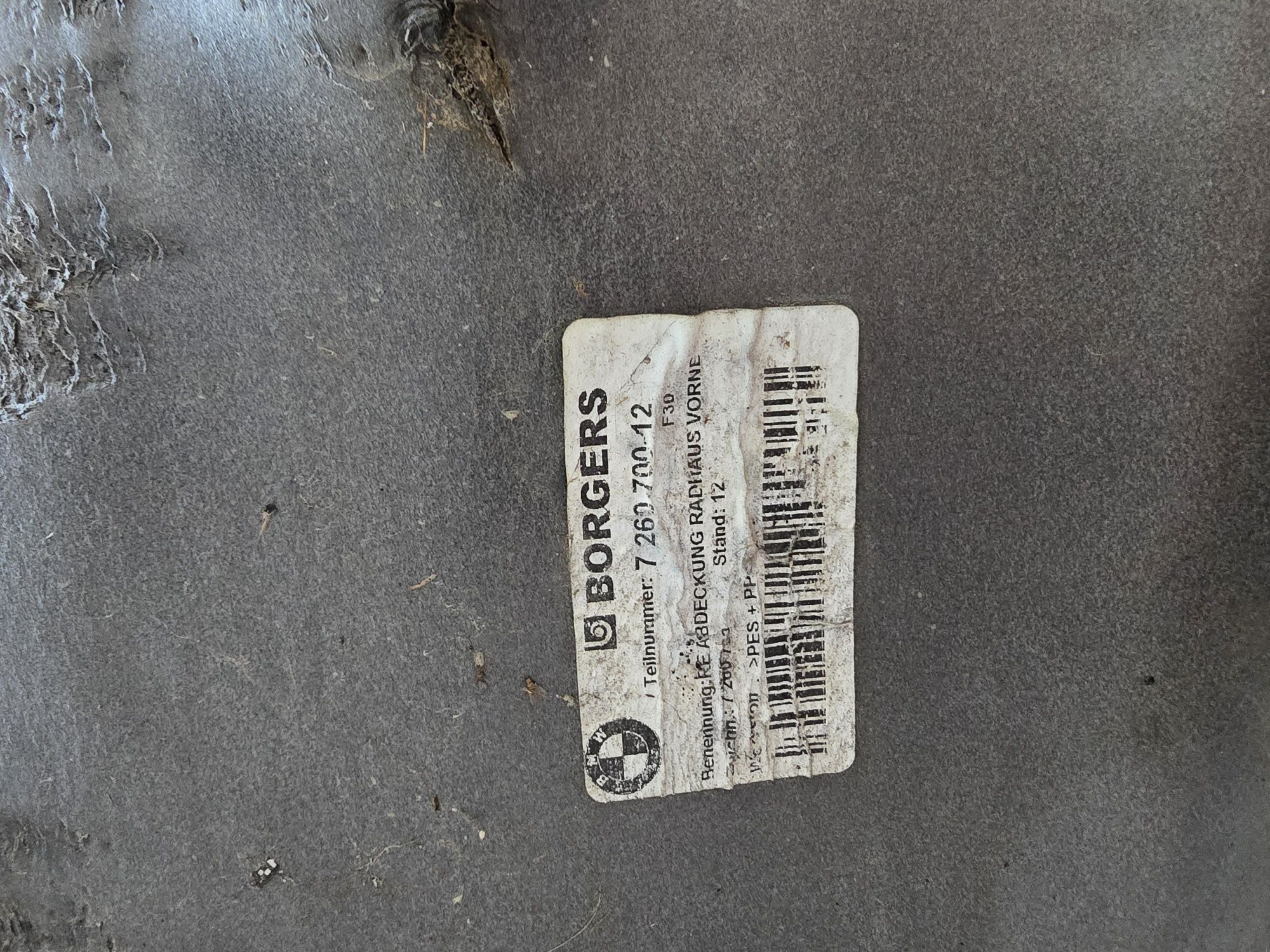 Carenaj dreapta fata BMW F30