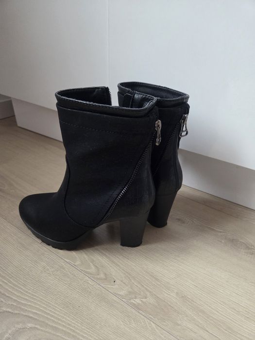 Botine negre Jenny Fairy