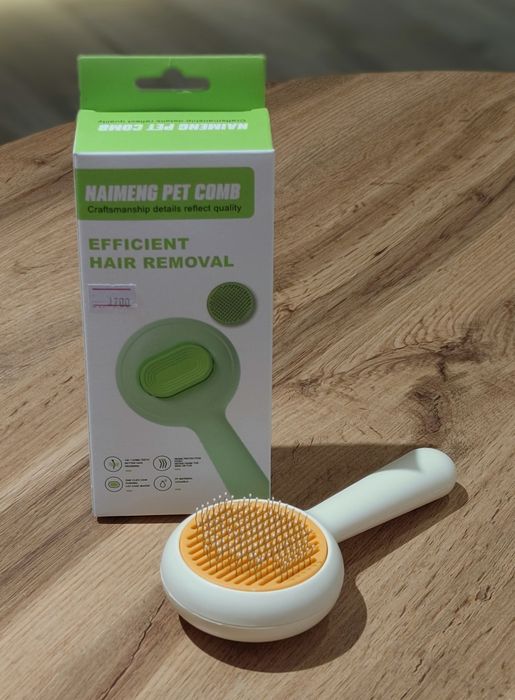 Расческа с самоочисткой для животных