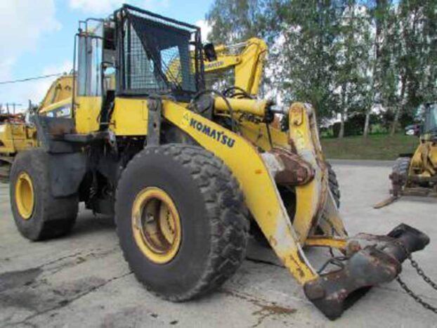 dezmembrare incarcator frontal komatsu wa380-6, piese utilaje komatsu