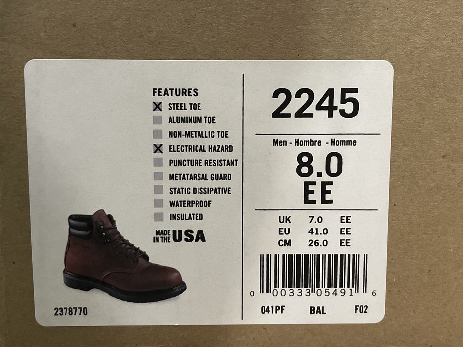 RED WING SHOES мужская обувь американская