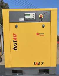 Compresor aer cu surub FirstAir 5,5kw + Garantie 5ani