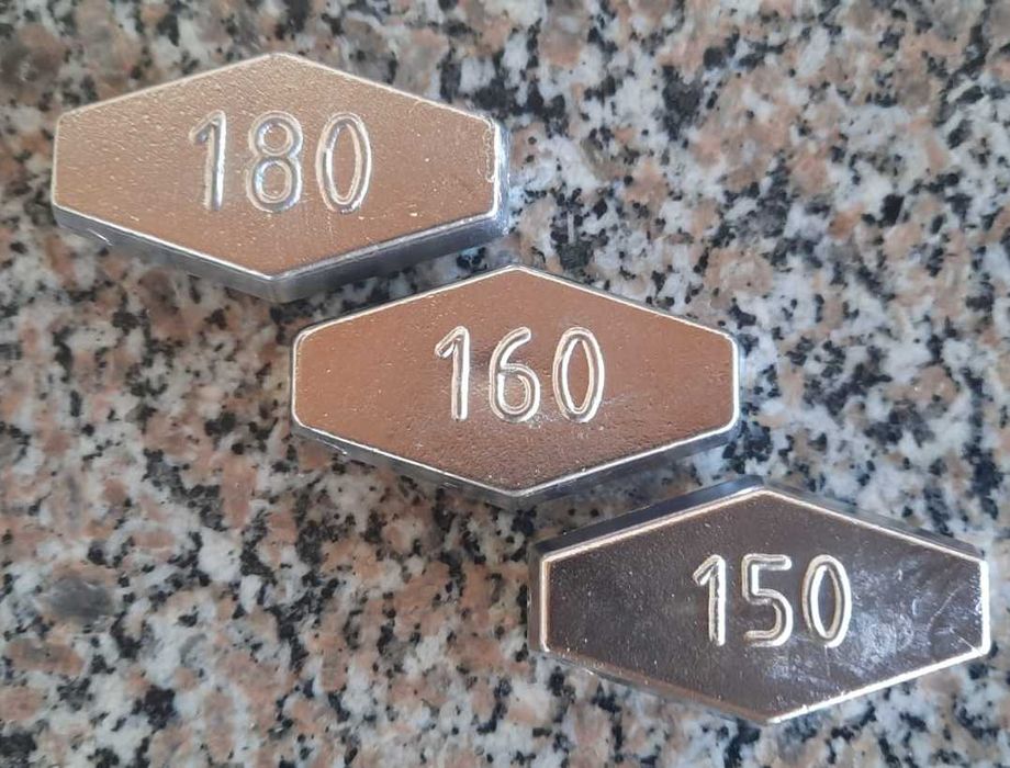 Plumbi pt. pescuit la: Dunăre, Prut, Siret, Olt, Mures gramaje mari