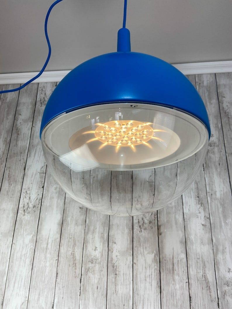 Синий подвесной светодиодный светильник Väste