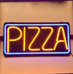 Reclama Luminoasa Neon LED " PIZZA" 50X25CM – Atrage Clientii Instant