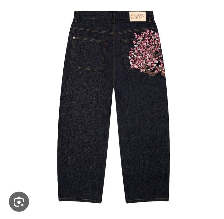 Blugi Derschutze mar 34 cu broderie