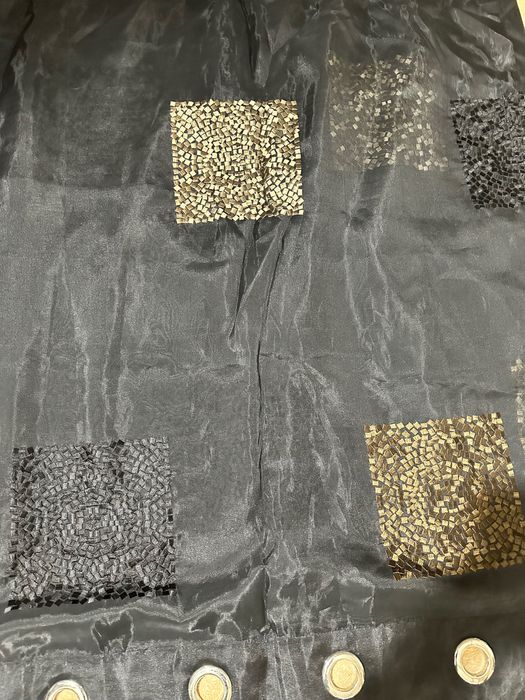 Завеса комбинирана - плътно и прозрачно перде