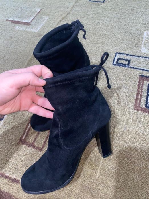 сапожки замшевые