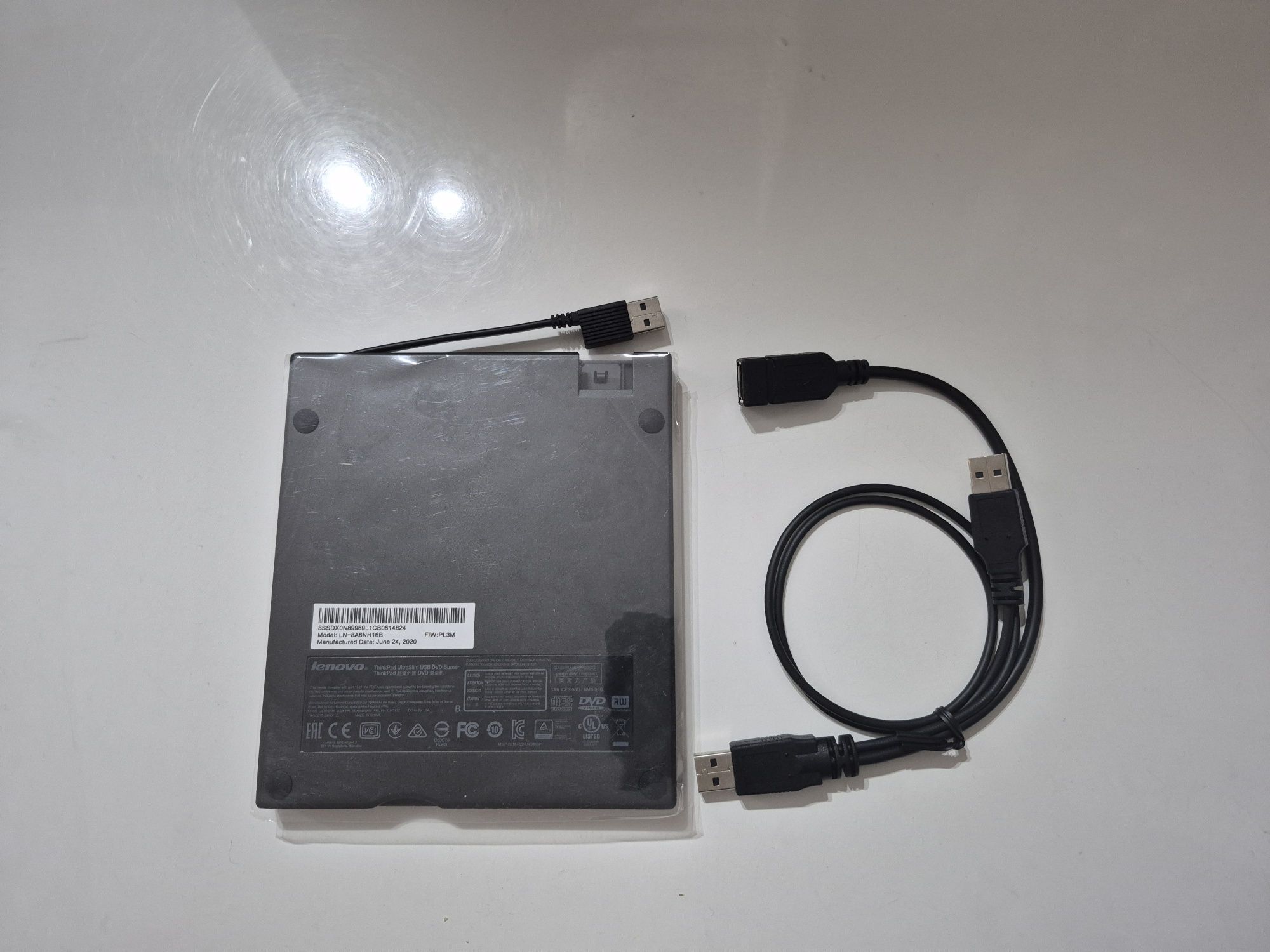 Thinkpad Lenovo ultraslim usb dvd burner 4XA0E97775