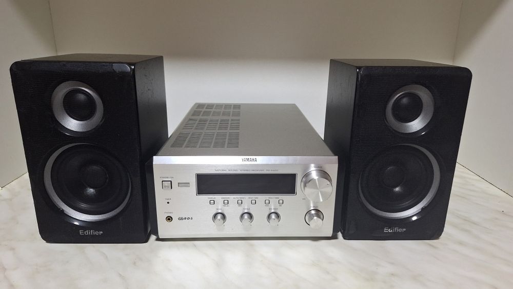 Amplituner Yamaha +boxe Edifier