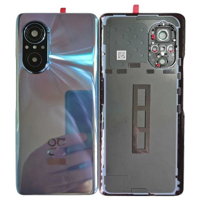 Заден капак с рамка за камера за Huawei Nova 9 SE, Кристално синьо