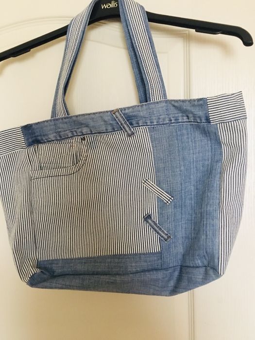 Дамска чанта от деним