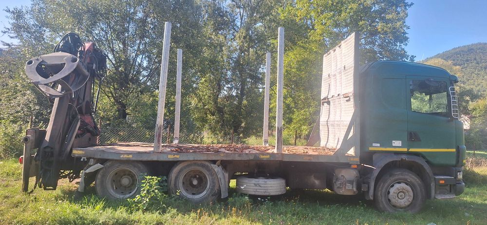 camion forestier Scania