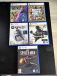5 jocuri pentru PlayStation5 in stare perfecta