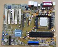 ASUS K8N Nvidia nForce3 250 Socket 754 + Sempron 2600+ Testat