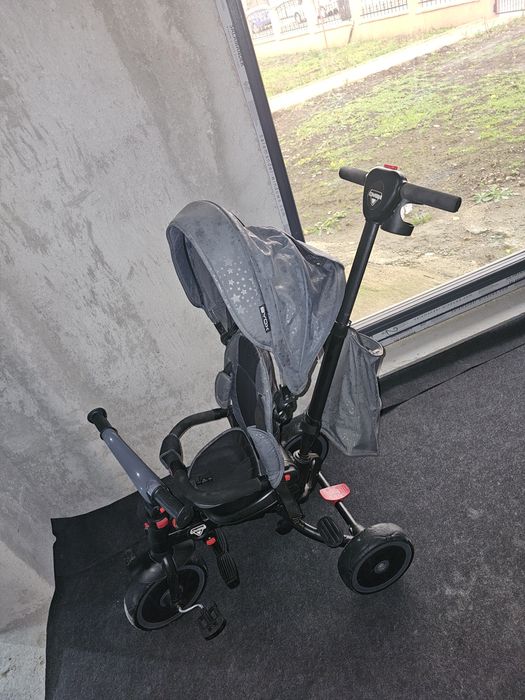 Tricicleta pliabila copii BYOX Pluto gri