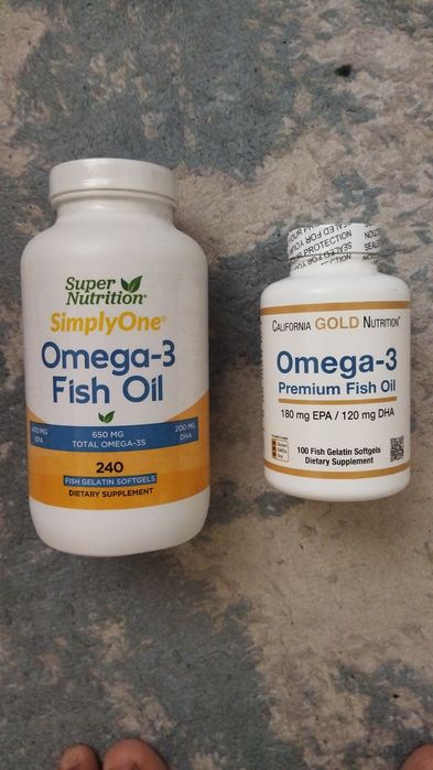 Омега-3 (рыбий жир) для всей семьи (большой) и индивидуальный. АйХерб.