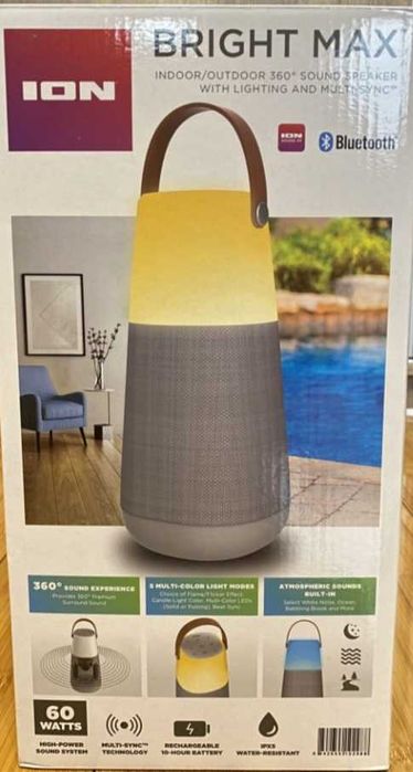 Boxa portabila ION BRIGHT MAX sigilata Originala PRINGLES