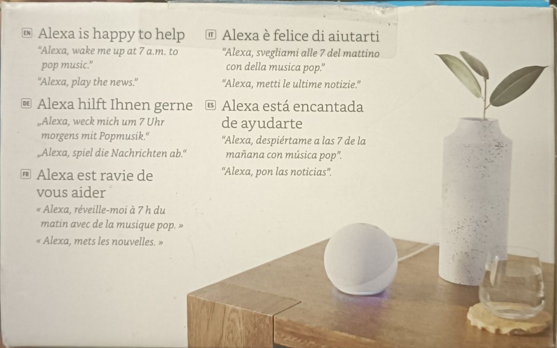 Echo dot Alexa Smart speaker