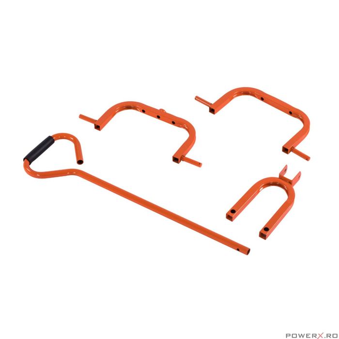 Carucior pentru transport, capacitate 125 litri, 400 Kg, Kraft