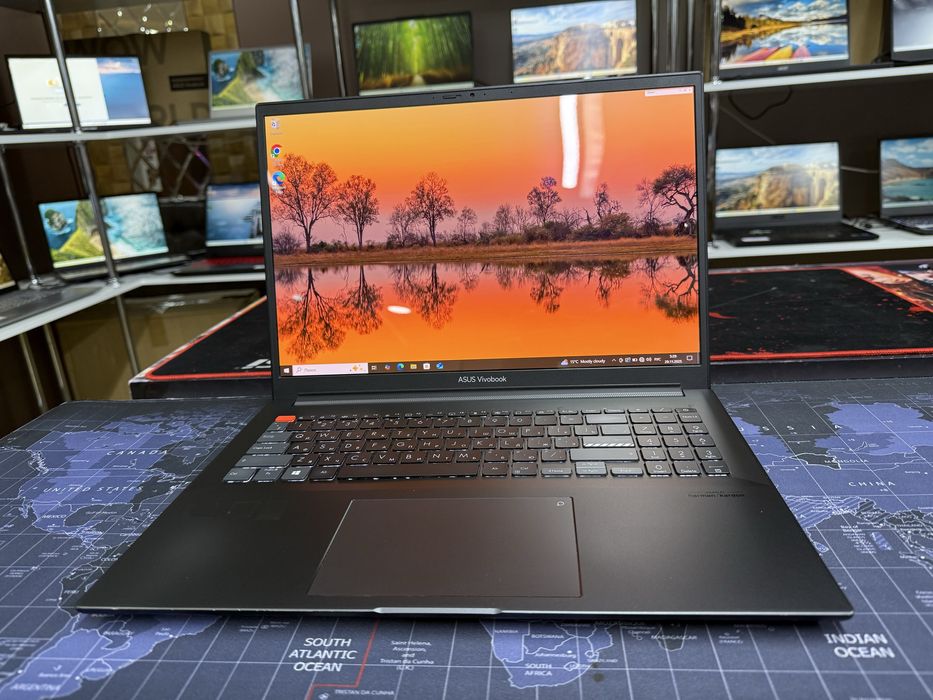 Мощный Asus Vivobook X16 OLED 4K - Ryzen 9-5900HX/16Gb/512Gb/RTX3050Ti