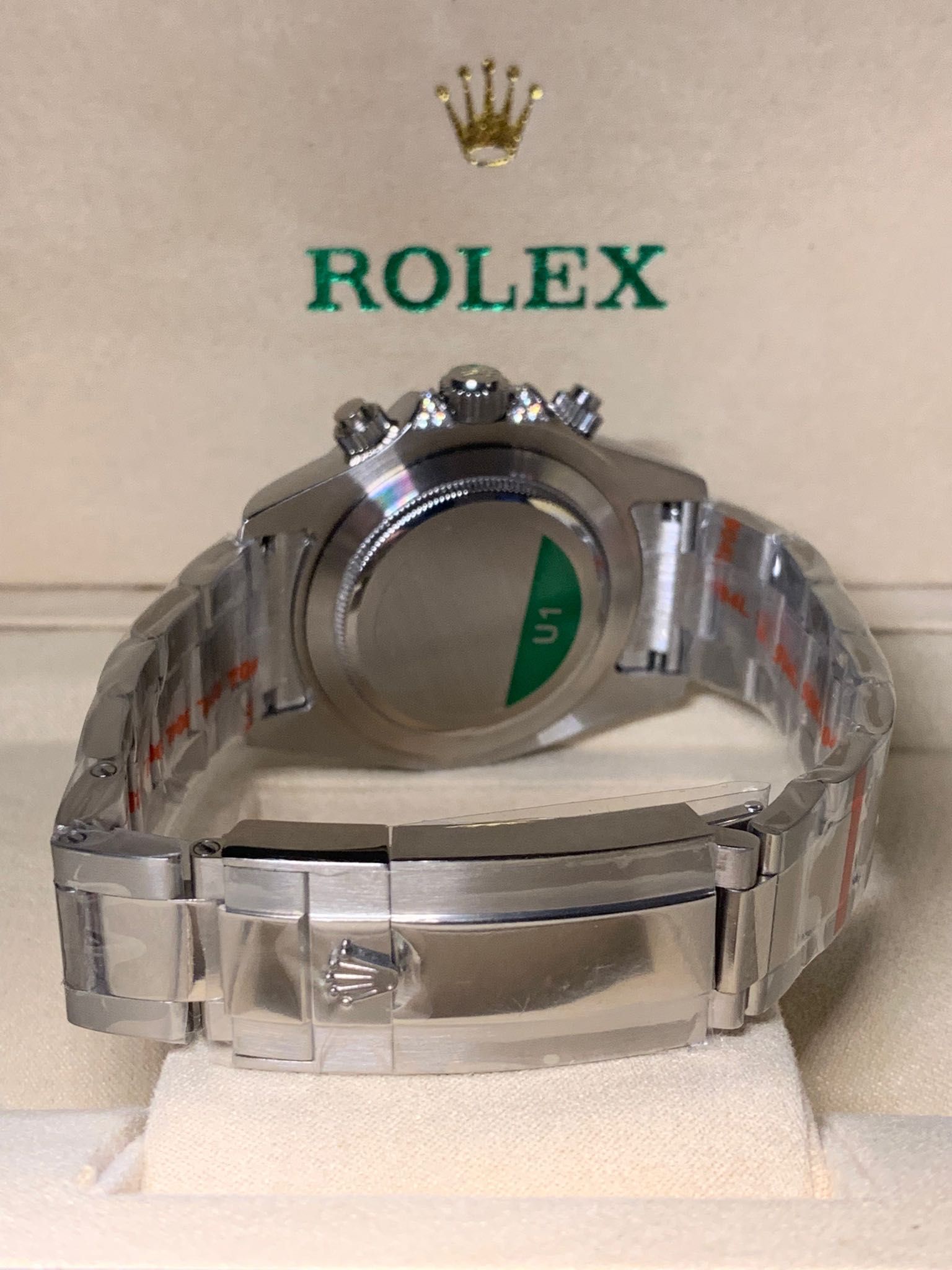 Rolex Daytona Rainbow Edition Silver With Black Dial