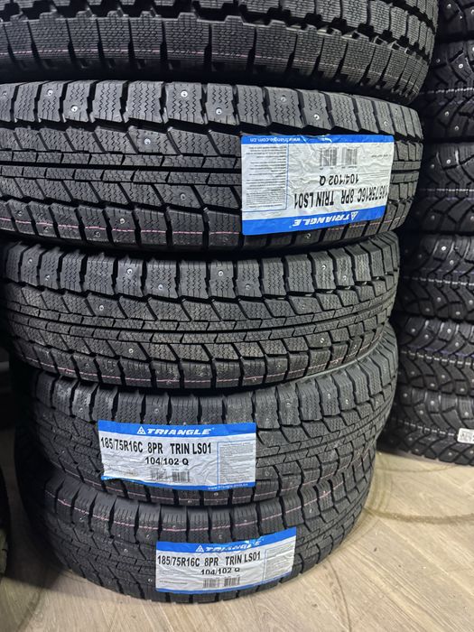Шины шипы зима новые 185/75 R16C на газель покрышки донгелек резина