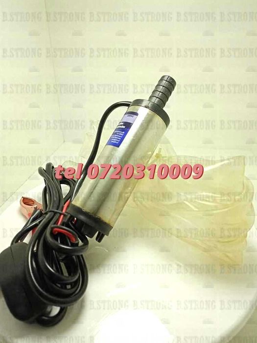 Pompa Electrica Pentru Combustibil 12v Cu Furtun Produs Nou