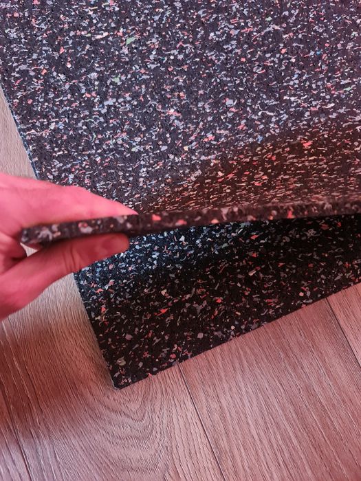 Covor cauciucat antiderapant fitness