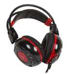 Наушники+микрофон игровые Bloody G300-Black+Red