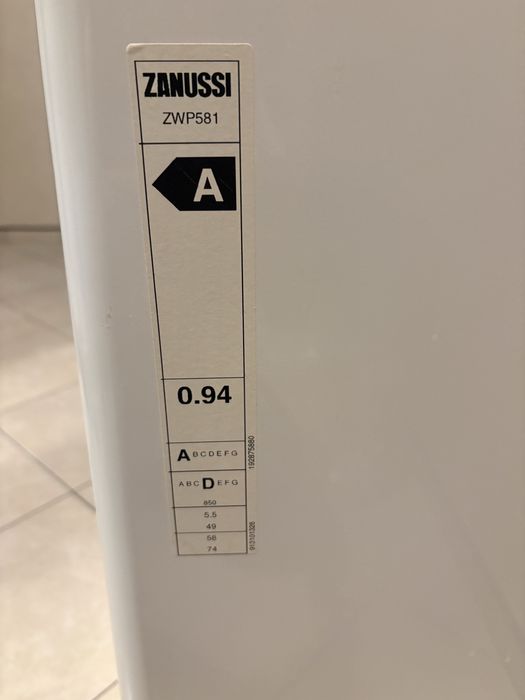 Пералня ZANUSSI 850 оборота