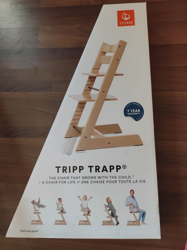 Stokke® Tripp Trapp® Стол дъб 3+ г. - цвят Oak Natural