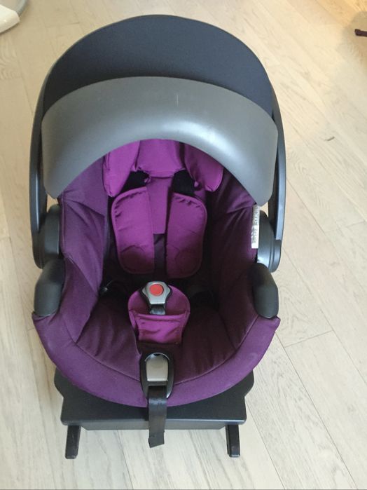 Столче за кола Stokke, съвместимо  с количка, лилав цвят