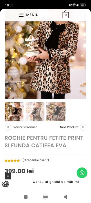 Rochiță fete 6 ani