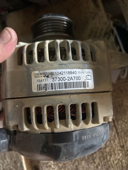 Alternator 1.7 crdi hyundai kia