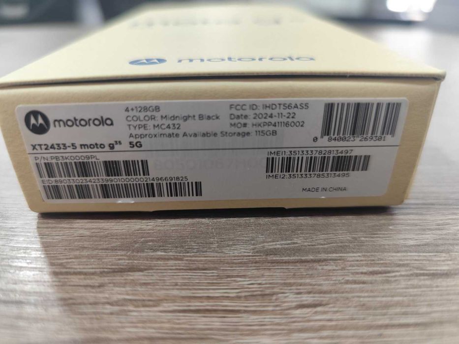 Мобилен телефон MOTO 35G 5G 4gb/128rom