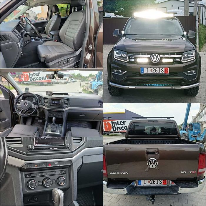Volkswagen Amarok AN 2017 3.0 TDI, V6, 4Motion, 245CP*Led Bar*Xenon