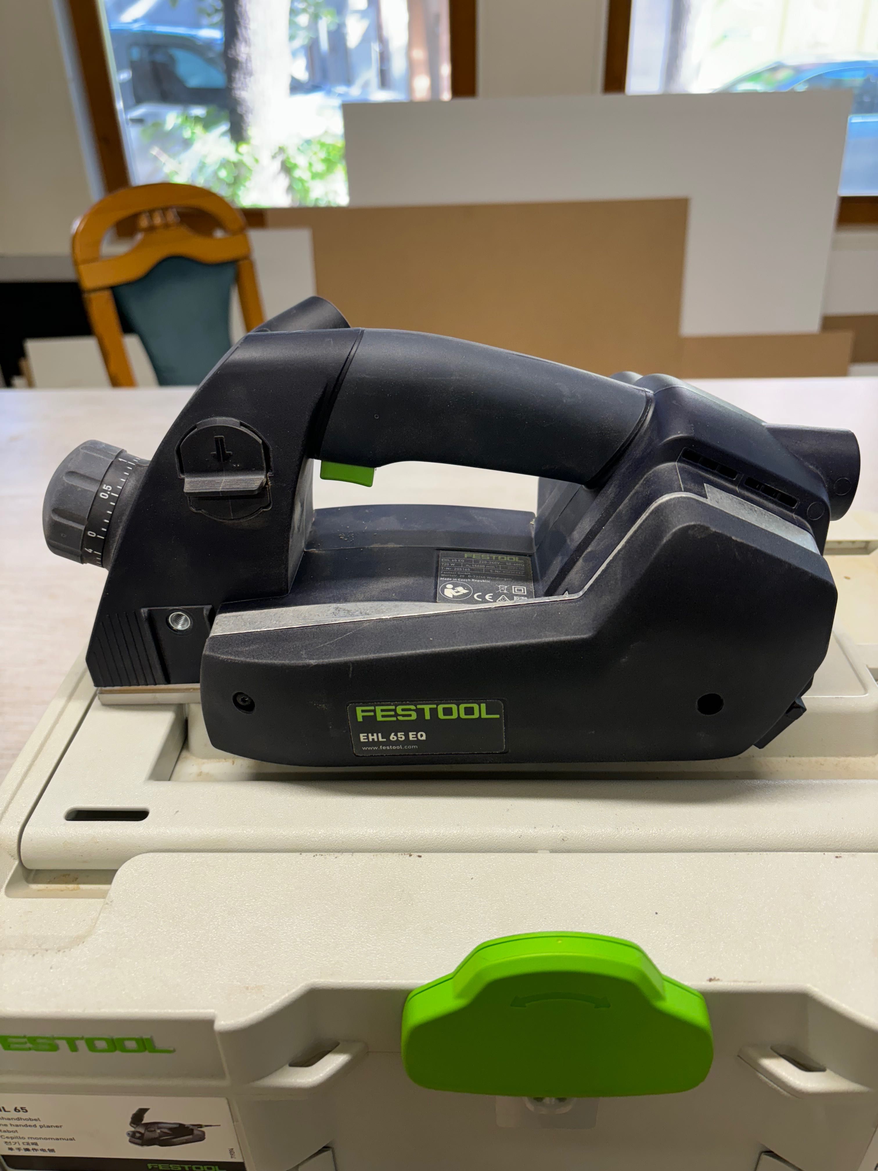 Festool Електрическо ренде за работа с една ръка EHL 65 EQ-Plus
