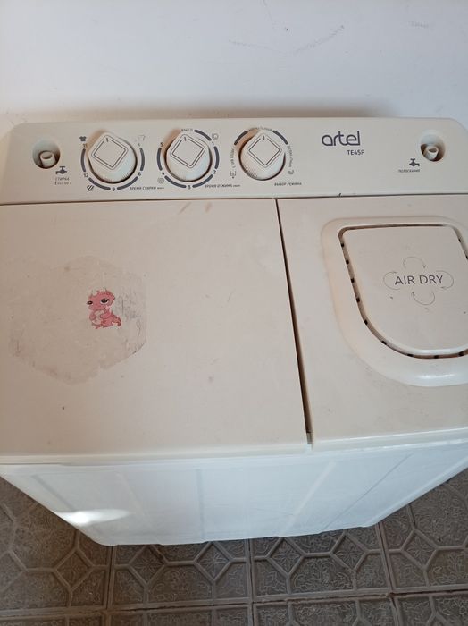 Kir yuvish mashinasi artel yarim-avtomat